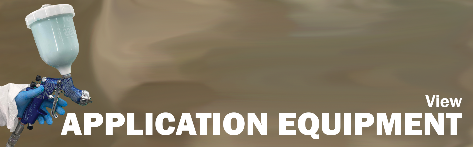 Spray Gun Spraying a Boat