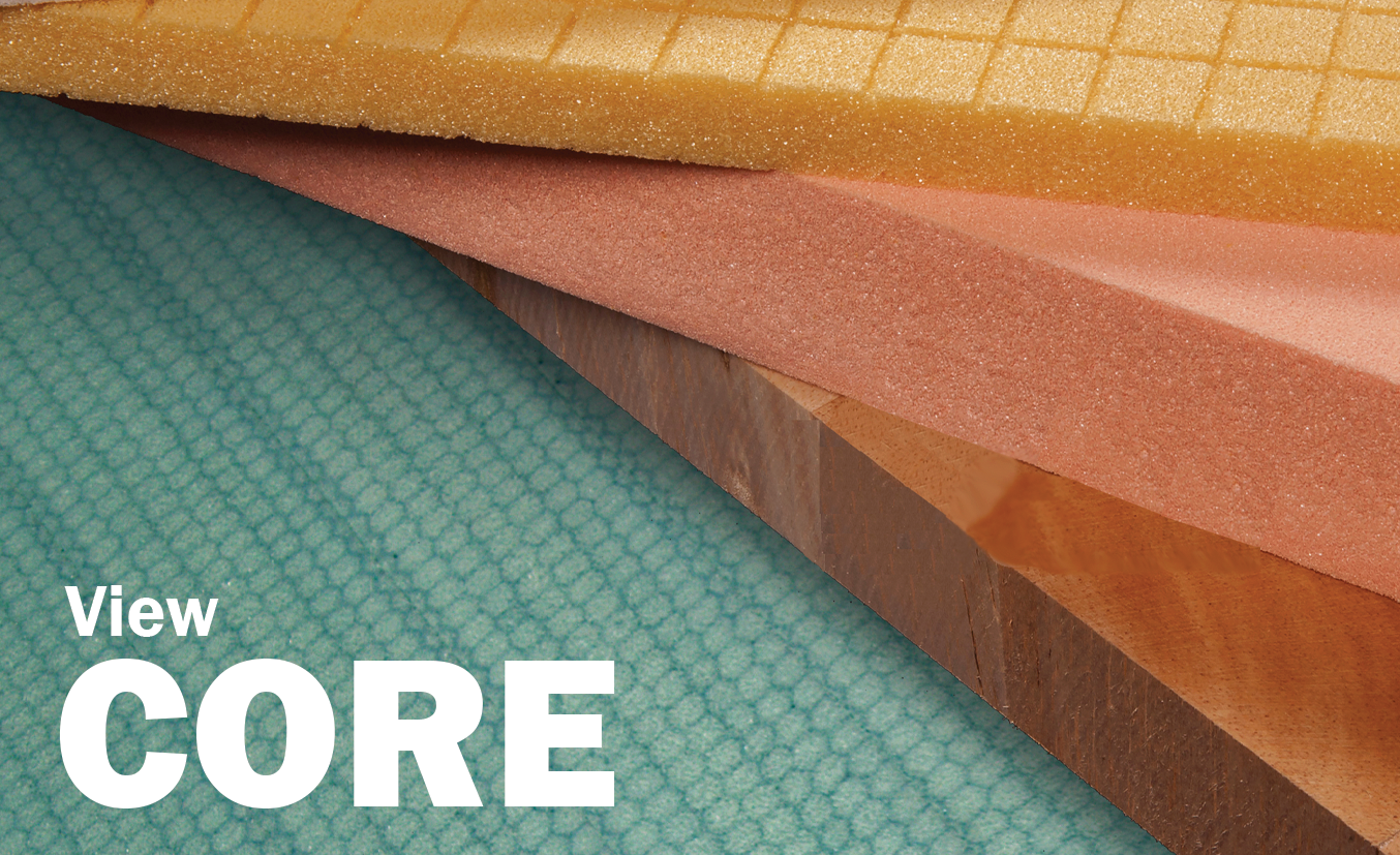 Green, Pink & Orange Foam Core Stacked