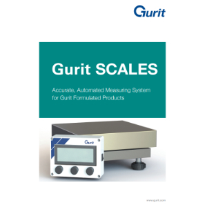 Front Cover of Gurit Scales Brochure