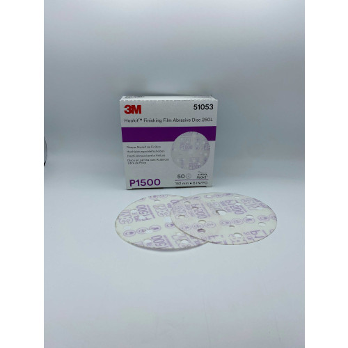 3M 260L Hookit Film Disc White