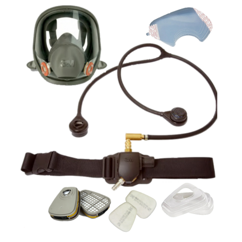 3M 6000 FULL FACE MASK REGULATOR AND FILTERS