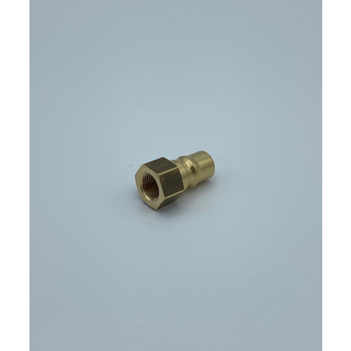 Aerovac Brass Viton Seal Plug Front