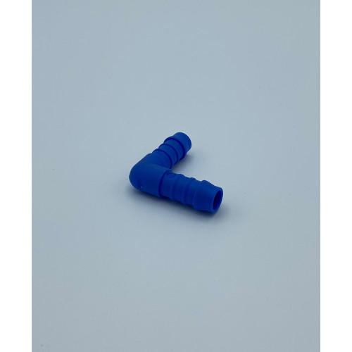 Aerovac Infusion Elbow Piece Blue