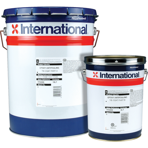 International Epoxy Tiecoat Tins