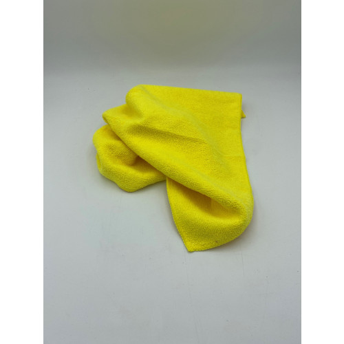 Yellow Microfibre Cleaning Cloth