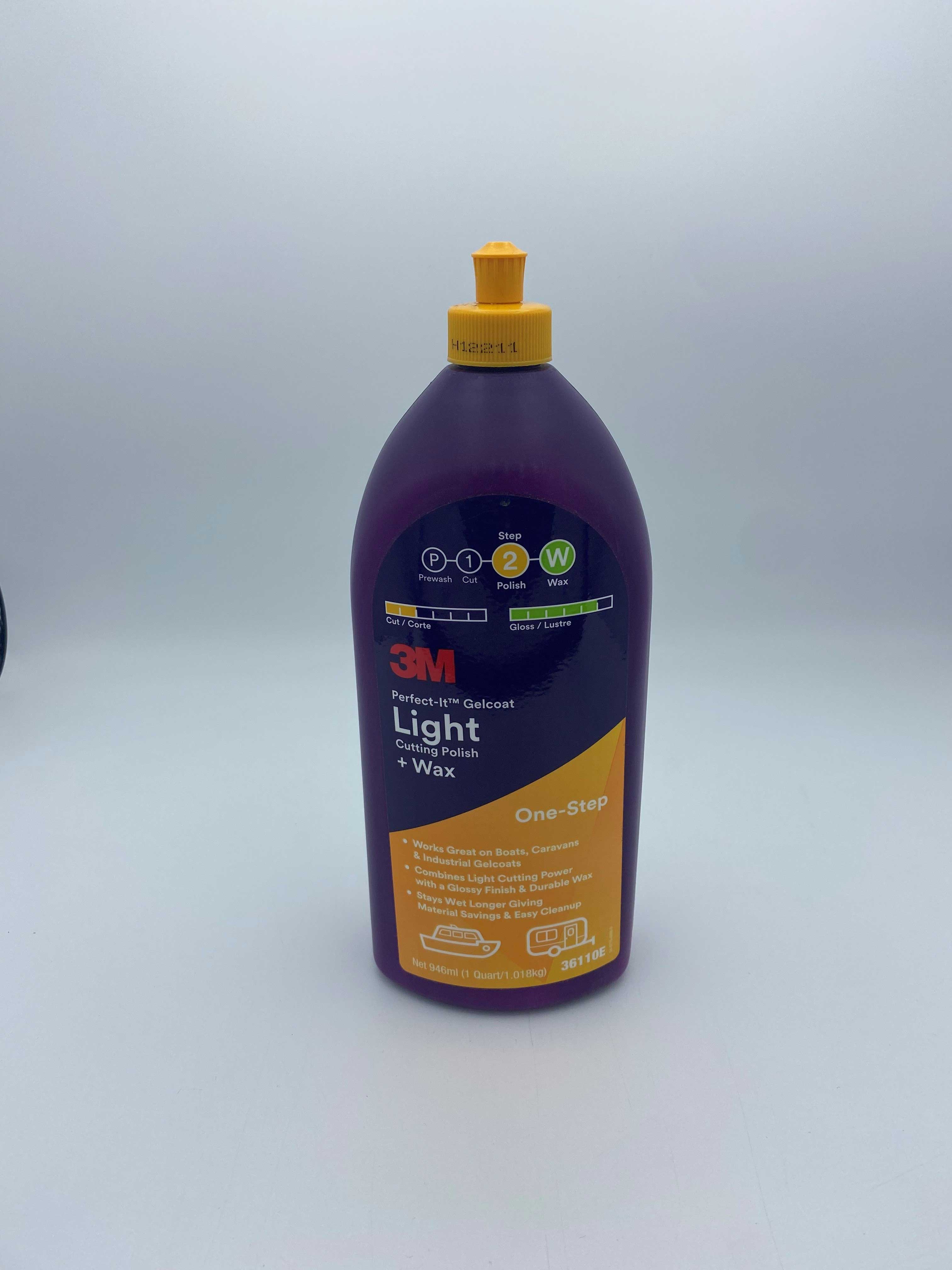 3M 36110 Perfect-It Gelcoat Light Cutting Polish Wax 946 Ml - Foto 6